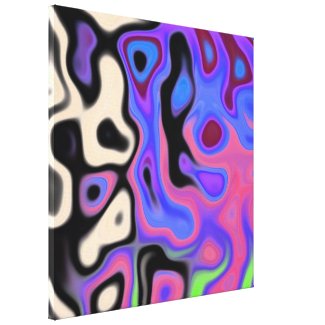 Color match Abstract 4.4 wrappedcanvas
