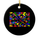 Color Maze Christmas Ornament