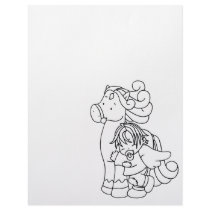 Color Me Angel Baby Love Me Letterhead
