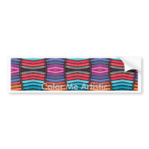 color Me Artistic bumper stickers by Debrene color Me Artistic bumper stickers