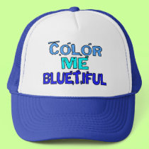 Color Me Bluetiful hats by goldnsun Color Me Bluetiful hats