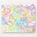 Color Me Butterflies mousepads