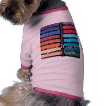 color me cute pet tee shirt