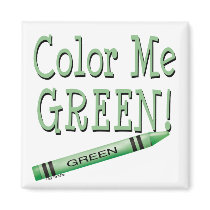 Color me green magnets