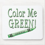 Color me green mousepad
