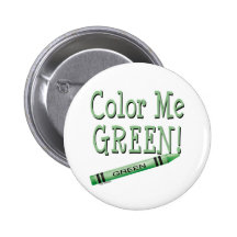 Color me green pin