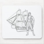 color me Pirate 1 Mousepad color me Pirate 1 Mousepad