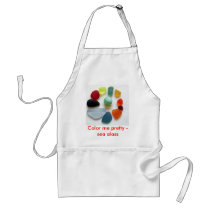 Color me pretty - sea glass aprons