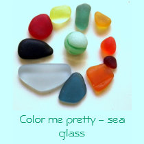 Color me pretty - sea glass t-shirts