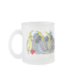 Color Mutations Cockatiel Frosty Mug