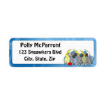 Color Mutations Cockatiel Custom Return Address Labels