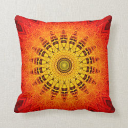 Color of Fire Pillow