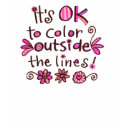 Color outside the lines... t-shirts