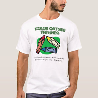 color outside the lines t shirt