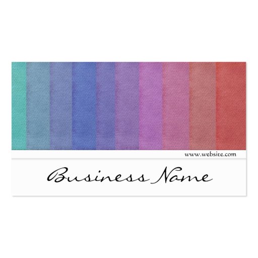 Color Palette Design 5 Business Cards (front side)