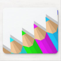 Color Pencil Mousepad by Buddhans_Mousepads Color Pencil Mousepad