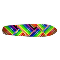 color pencil skateboard deck by M_Cavet color pencil skateboard deck