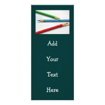 COLOR PENCILS: ART: RACK CARD rack cards