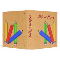 Color Pencils binders