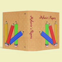 Color Pencils binders