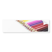 Color Pencils bumper stickers