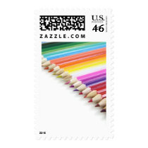 Color Pencils postage
