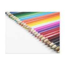Color Pencils postcards