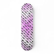 color_pink_126, Rogue_Status___Gun_Show_by_2_0_1_9 Skate Board Decks