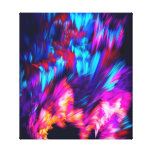 Color play stretched canvas prints