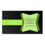 Color Pop: Lime Business Card business cards
