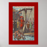 COLOR POSTER ~ VINTAGE PUBLIC HUMILIATION RIDICULE posters