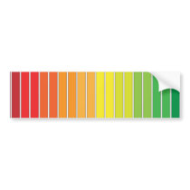'COLOR PROGRESS' bumper stickers