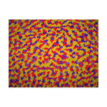 Color Puzzle Postcard by MichelleElise Color Puzzle Postcard