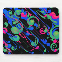 Color Rain Mousepads