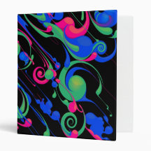 Color Rain Vinyl Binder