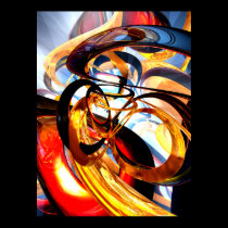 Color Revolution Abstract Poster posters