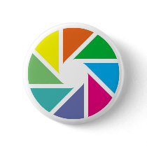 Color shapes pinback button