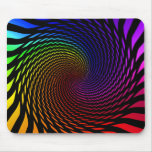 Color Spiral: Abstract Art: Mousepad