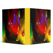 color splash abstract binder