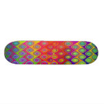 Color Splash Bright Skateboard