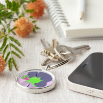 Color Splash/ PopArt Flower keychains by RLMdesignes Color Splash/ PopArt Flower keychains