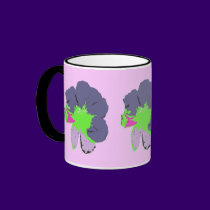Color Splash/ PopArt Flower mugs