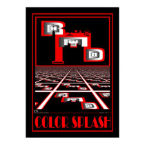 COLOR SPLASH RED posters
