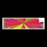 Color Splat bumper stickers