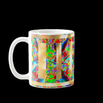 Color Sprinkle on Golden Base mugs by doonagiri Color Sprinkle on Golden Base mugs