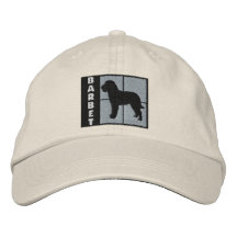 Color Squares Barbet Embroidered Hats