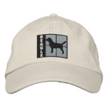 Color Squares Beagle embroidered hats
