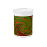 Color Swirl Beverage Pitcher
