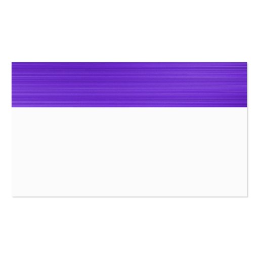 Color Textured Header - Brushed Violet Business Cards (back side)