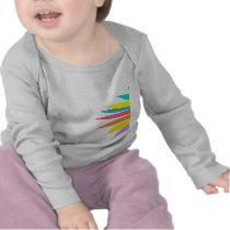 Color the World 2-Sided Infant Longsleeve Tee Shirt